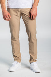 Stretch pants, Beige