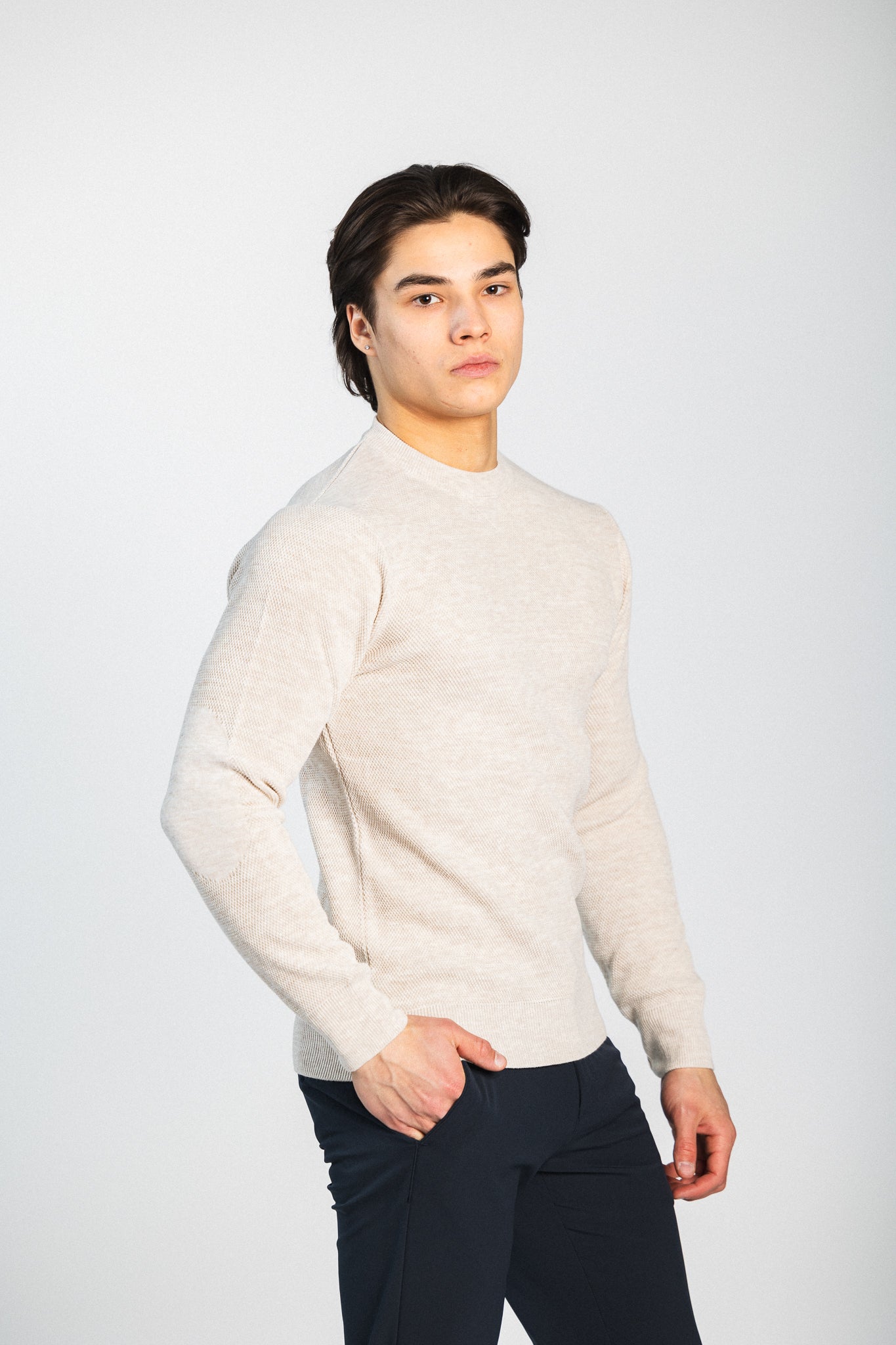 Sweater Oliver, Beige