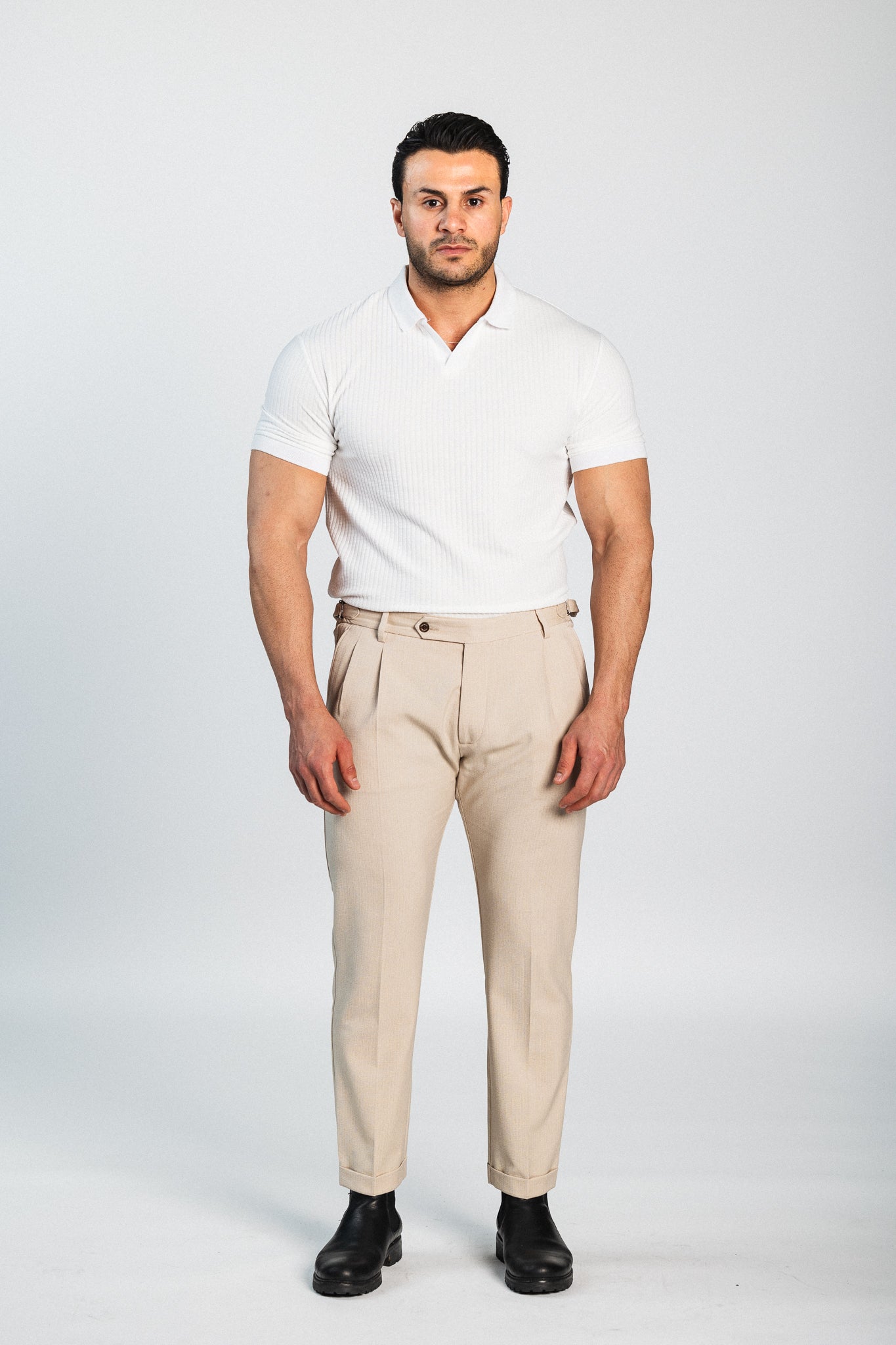 Pants Nicwava, Beige – MacKane Clothing