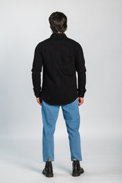 Denim shirt Henry, Black