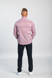 Collared shirt Richard, Pink