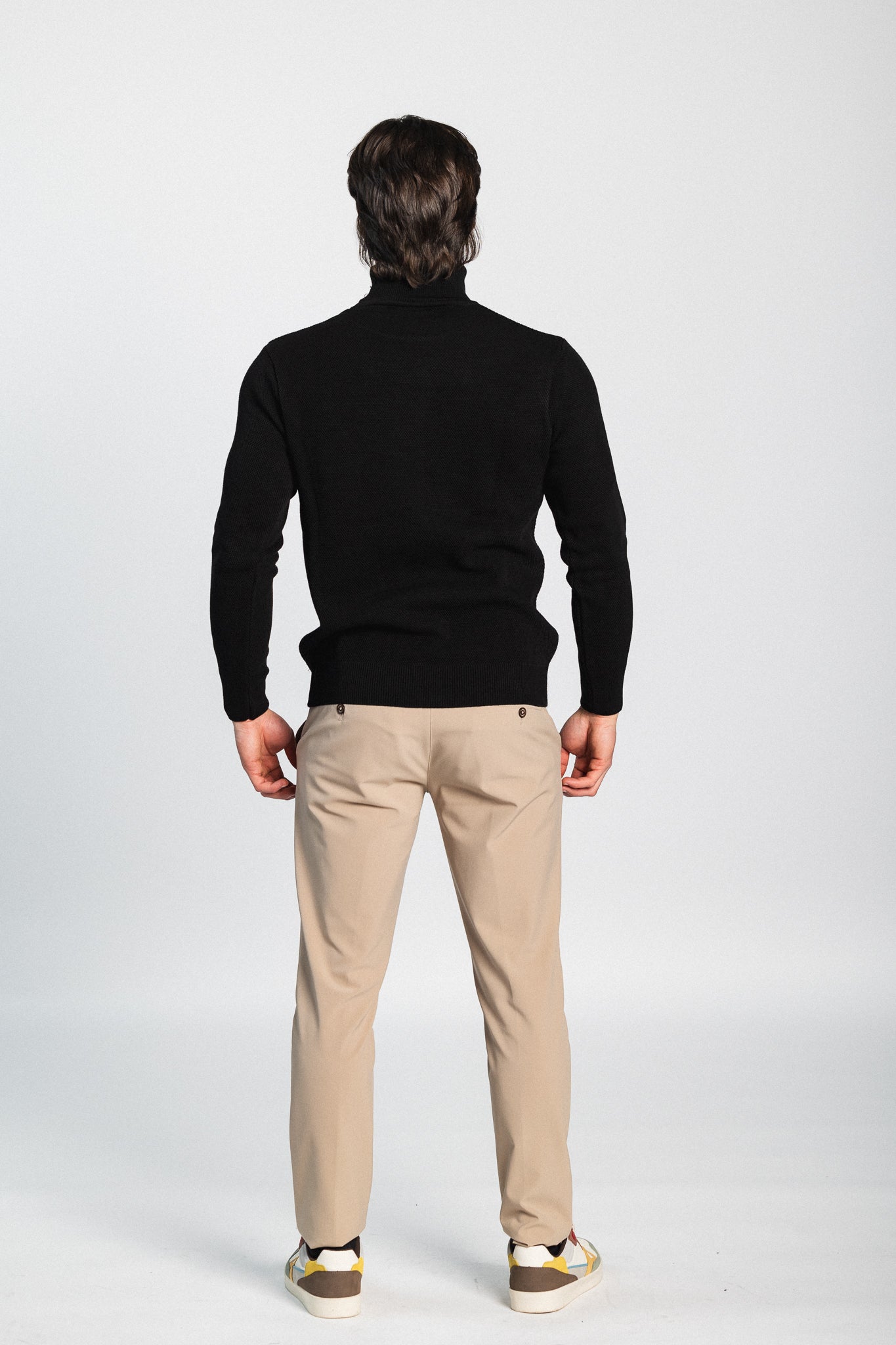 Stretch pants, Beige