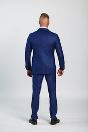 Traje Nathaniel, Azul brillante