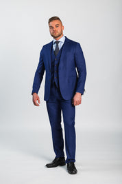 Traje Nathaniel, Azul brillante