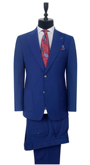 Traje Nathaniel, Azul brillante