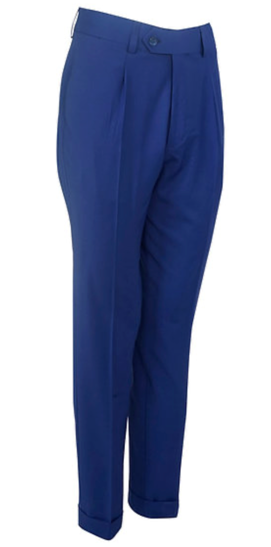 Traje Nathaniel, Azul brillante