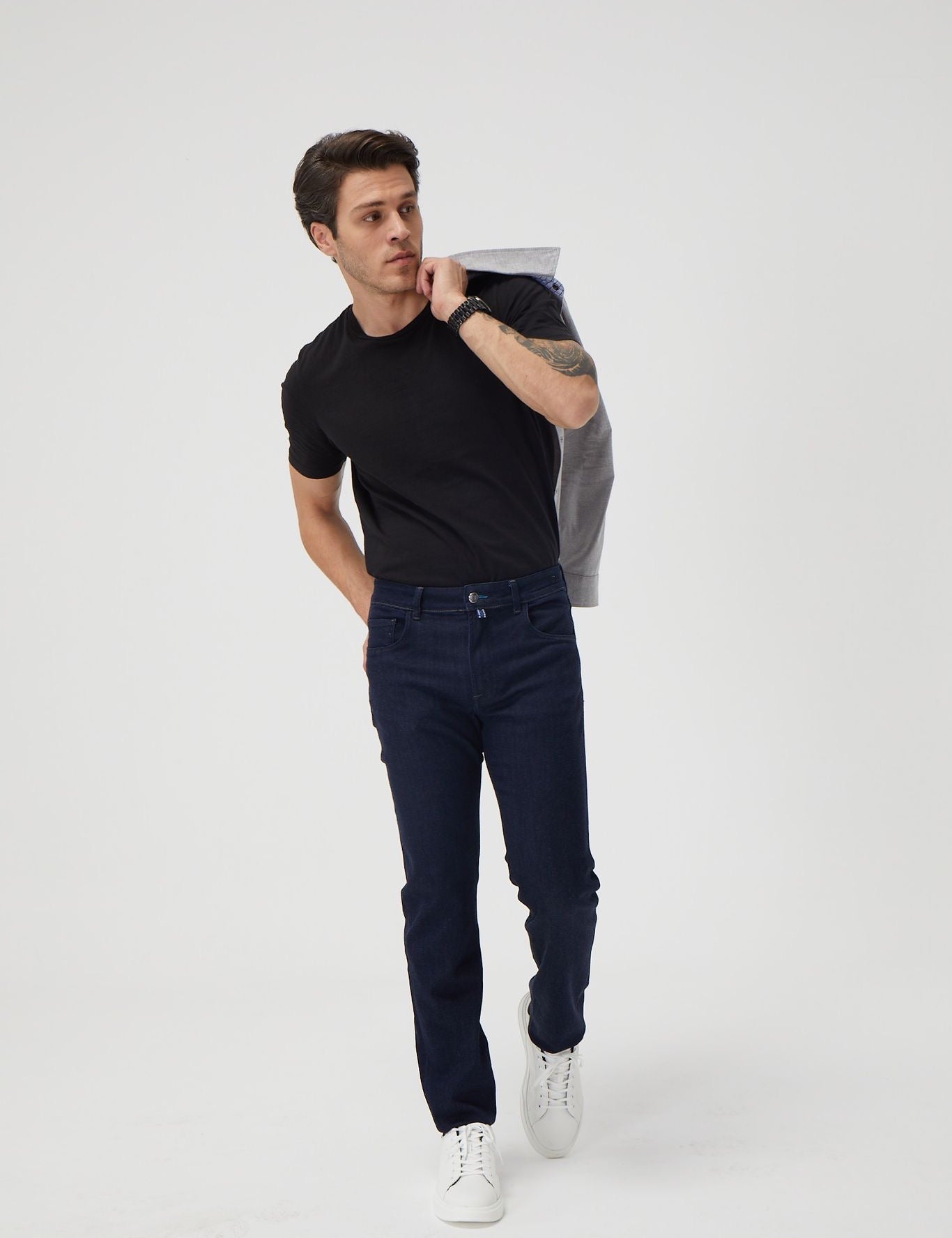 Mackane clothing jeans selection, Andrea nicolotti, navy blue