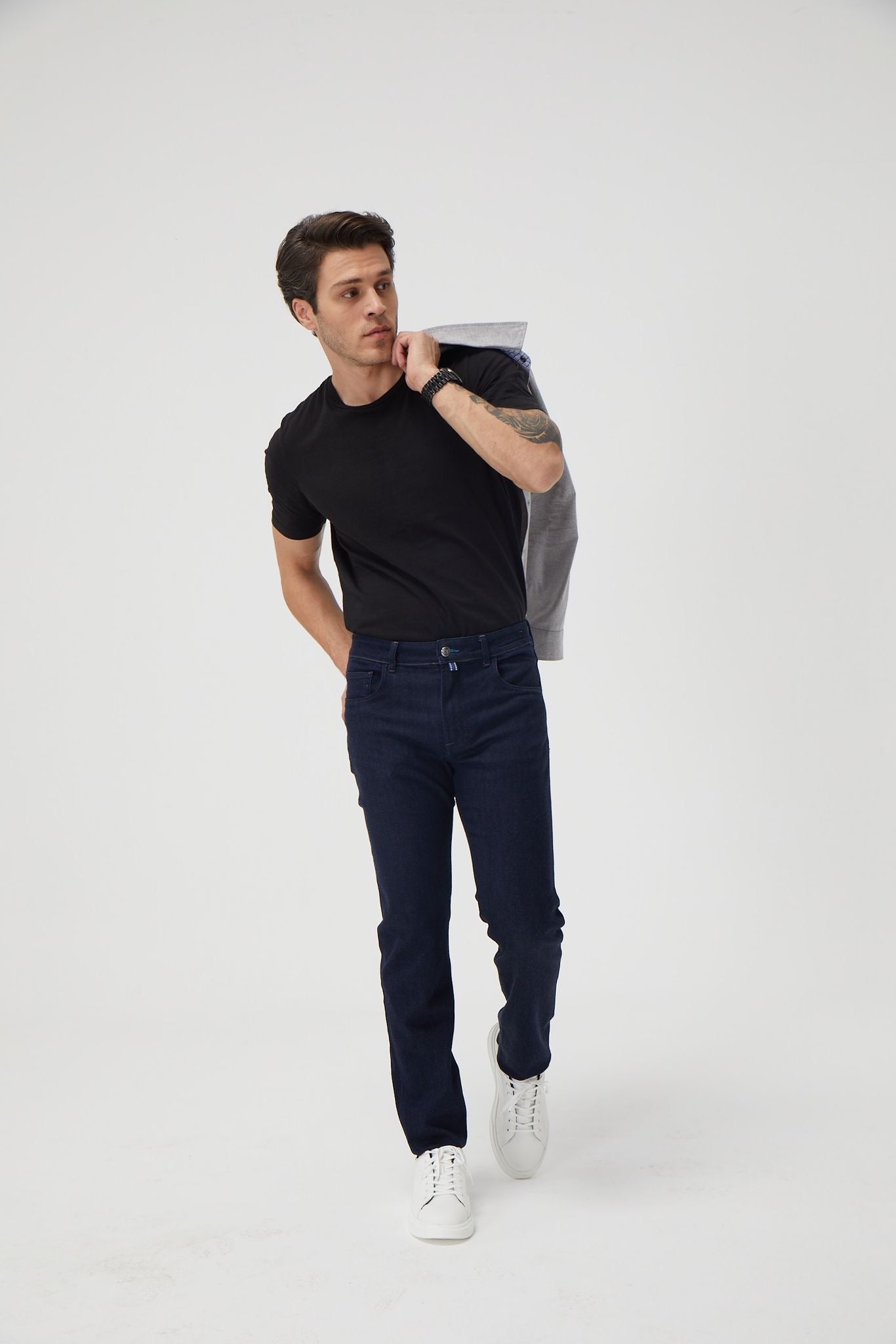 Mackane clothing jeans selection, Andrea nicolotti, navy blue