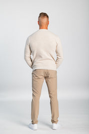 Stretch pants, Beige