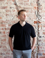 Polo shirt Will, Black